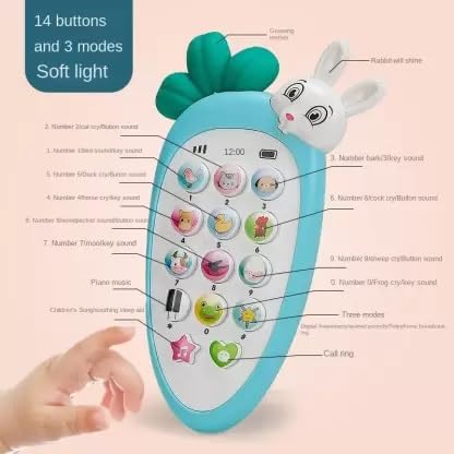 Carrot Shape Mobile Phone Toy