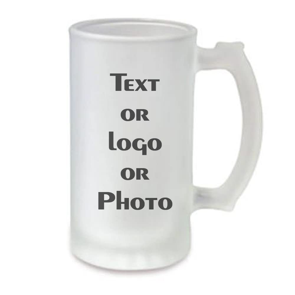 Personalized Photo Beer Mug