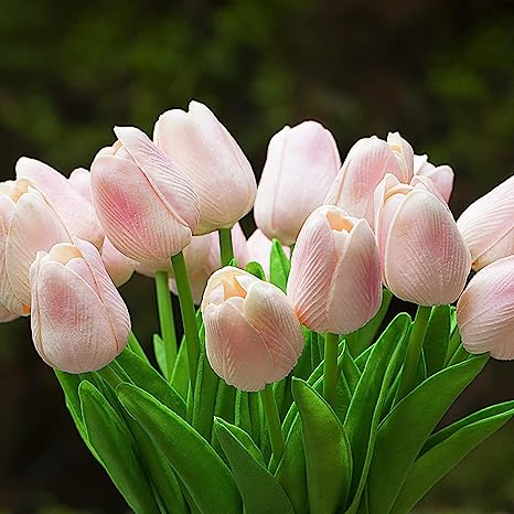 Beautiful Tulip Artificial Flowers For Home Decor Single Flower