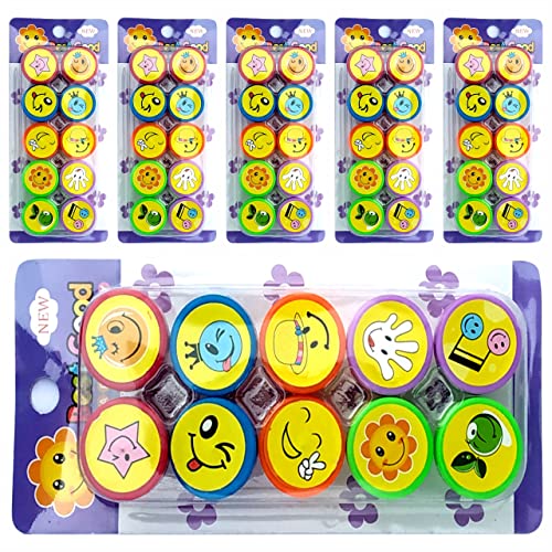 Smiley Stamps 10Pcs - Art Kit Collection