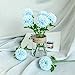 Artificial Chrysanthemum Ball Hydrangea Flower Stick for Home, Office, Bedroom, Balcony, Living Room Decoration.