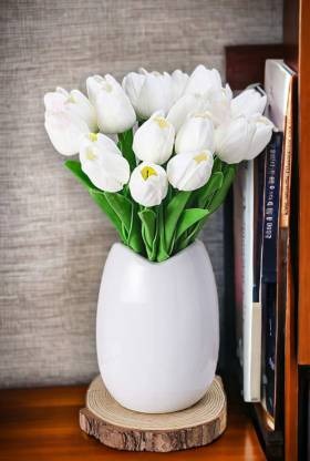 Beautiful Tulip Artificial Flowers For Home Decor Single Flower