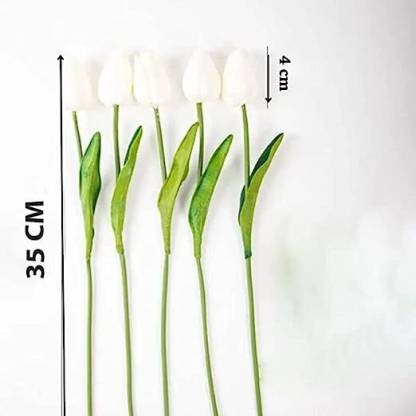 Beautiful Tulip Artificial Flowers For Home Decor Single Flower